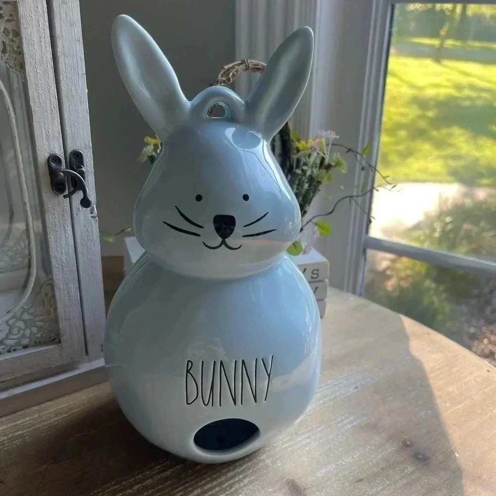 Rae Dunn Ceramic Bunny Easter Decor